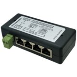 Gembird POE-INJ-4xRJ45 4CH pasivni prolazni poe injector, for ip network camera ubiquiti and mikrot Cene