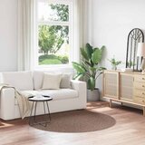  Protuklizni Shaggy Tepih Smeđa 160 x 160 cm PP | shoptok.hr