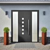  Vrtne sadilice 2kom trokutasta 30x26x75cm Pohabani čelik | shoptok.hr