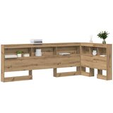 Skladišno uzglavlje Umjetnički hrast 90 cm Konstruirano drvo | shoptok.hr