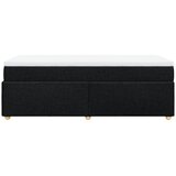 Box spring krevet s madracem crni 80 x 200 cm od tkanine | shoptok.hr