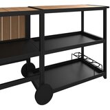 Bessagi Garden Letna Kuhinja Delia, Črna, Naravna | Shoptok.si