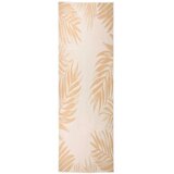 Vanjski tepih ravnog tkanja 80 x 250 cm s uzorkom lišća | shoptok.hr