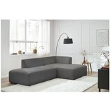 Bobochic Paris Tamno siva kutna garnitura (s desnim kutom/u obliku slova L) Megeve – | shoptok.hr