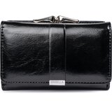 Shelvt Women's wallet black eco-leather Cijene