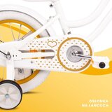  Dječji bicikl guralica Heart 14" bijelo-zlatni | shoptok.hr