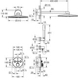Grohe Smartcontrol ugradni tuš set 34709000 | ePonuda.com