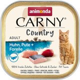 Animonda Carny Country Adult 32 x 100 g - Piletina, puretina + pastrva Animonda Carny Country Adult 32 x 100 g - Piletina, puretina + pastrva Slike