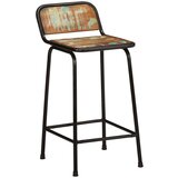 vidaXL barski stolci 4 kom 46x35,5x80 cm masivnog obnovljenog drva | shoptok.hr