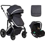 Kikka Boo kolica DARLING premium set 2in1 sa I-SIZE autosedištem dark grey Cene