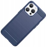 HURTEL Futrola Carbon Shield TPU za Apple iPhone 15 Pro Max - Tamno plava | shoptok.hr
