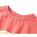  Dječja haljina s vezicom koraljne boje 128 | shoptok.hr
