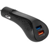 Rebel 2xUSB 5100mA 15W auto punjač s funkcijom brzog punjenja 3.0 | shoptok.hr
