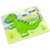  Wooden Isanosaurus Green Dinosaur Puzzle | shoptok.hr