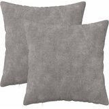  Presvlaka za jastuk 2 pcs HEERLEN Svjetlosiva 45 x 45 cm | shoptok.hr