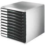 Esselte Leitz predalnik, 10 predalov, črn 5281 95 | Shoptok.si