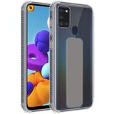 Cadorabo Ohišje, združljiv s Samsungom v sivi - zaščitni pokrov, narejen iz fleksibilnega silikona TPU z držalom in funkcijo stojala, (20596529) | Shoptok.si