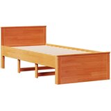  Okvir kreveta bez madraca s uzglavljem 75 x 190 cm od borovine | shoptok.hr
