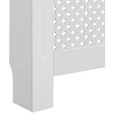 vidaXL pokrovi za radijator 2 kom bijeli 152 x 19 x 81,5 cm mdf | shoptok.hr