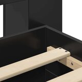  Okvir kreveta s pohranom Crna 75 x 190 cm Konstruirano drvo | shoptok.hr