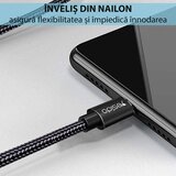 Yesido podatkovni kabel (CA-55) – Type-C na Type-C, 45W, 3A, 1,2 m – črn | Shoptok.si