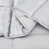  Poletna odeja srebrna 220 x 155 cm Satin in mikrovlakna, (5000147612) | Shoptok.si