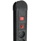 power strip, 10 outlet extension cord, 2 switches, protection and overload indication, 3680W, MCE10