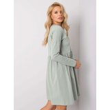 RUE PARIS Dress-RV-SK-6008.19X-Pistachio | shoptok.hr