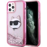 Karl Lagerfeld GLITTER CHOUPETTE HEAD OVITEK ZA IPHONE 12/12 PRO ROZA, (21898332) | Shoptok.si