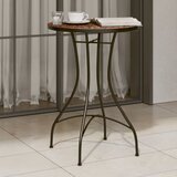 Bistro stolić s mozaikom terakota Ø 50 x 70 cm keramički | shoptok.hr