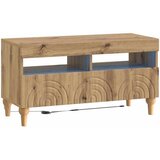 vidaXL LED TV kabinet ALKMAAR 81 x 35 x 43 cm Hrast artisan - Hrast artisan | shoptok.hr