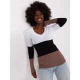RELEVANCE Blouse-RV-BZ-8431-1.14P-brown | Shoptok.si