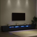  Set TV komoda 3 pcs Crna 300 x 35 x 40 cm Konstruirano drvo | shoptok.hr