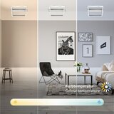 BRILONER 3760-019-LED prigušiva plafonsko svetlo FRAME LED/23W/230V 2700-6500K 42x36 cm + daljinski upravljač | Eponuda.com