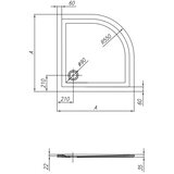 Kolpa San Kolpa Tuš kada MacArena R100/O - Liveni mermer 534630 | Eponuda.com