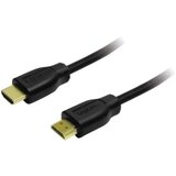 Logilink HDMI priključni kabel HDMI-A vtič\, HDMI-A vtič 10.00 m črna CH0053 #####4K UHD HDMI kabel, (20419327) Cene