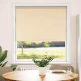 vidaXL Rolo zavjesa Blackout Bež 100x130 cm Širina tkanine 95,7 cm | shoptok.hr