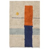 Lorena Canals Bež periv/ručno rađen pamučan tepih 120x160 cm Geometrical Shapes – | shoptok.hr