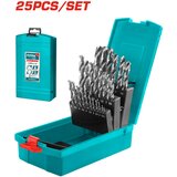 Total 25 komada HSS svrdla 1-13 mm / 0,5 mm / INDUSTRIAL (TACSD0251) | shoptok.hr