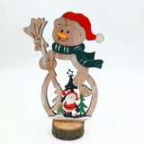 Dardanar Leseni okraski, poslikani božični okraski (snežaki), (21086124) | Shoptok.si