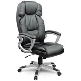 Sofotel EG-227 crna kožna uredska stolica | shoptok.hr