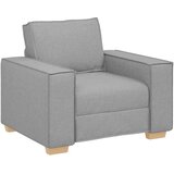 vidaXL Sofa fotelja oblak sive boje 60 cm tkanina | shoptok.hr