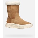Geox Brown Girls Winter Boots Laquinny WPF - Girls | Shoptok.si