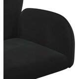  Okretne radne stolice 4 kom. 54 x 55 x 90 cm Crna Baršun | shoptok.hr