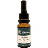 Home of Ayurveda somamed Vitamin D3 + K2 MK7 kapljice - 15 ml | Shoptok.si