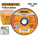 Ingco MCD1011550 REZNA PLOČA 115X1 METAL/INOX 50/1 | ePonuda.com