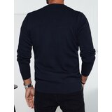 DStreet Sweter męski w śnieżynki granatowy | shoptok.hr