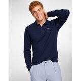 Lacoste Pull col polo coton point mousse Tamno plava | shoptok.hr