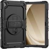 INF združljivo s samsung galaxy tab A7 lite 8.7 inch (2021) črno silikonsko ohišje z ročnim pasom, (5000080689) | Shoptok.si