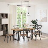 Maison Chic Jedilna miza - Kuhinjska miza - Jedilni stol NOAIN 160x90x75 cm trdna borovina, (21714984) Cene